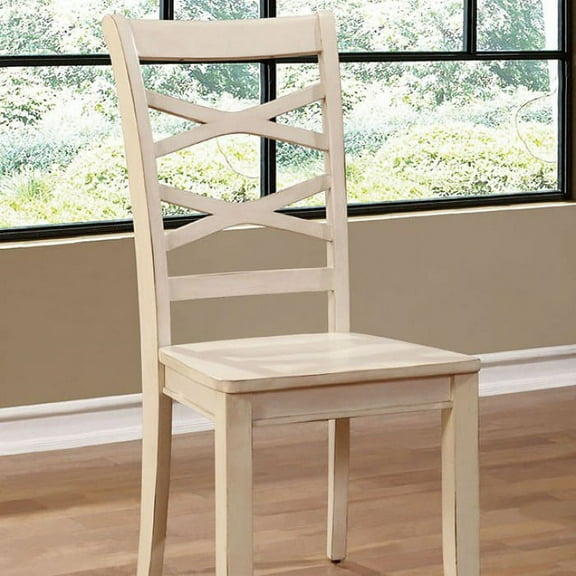 Simple Relax White Giselle 2 Pc. Side Chairs
