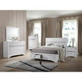 thumbnail image 1 of Simple Relax White Queen Bed with Storage, 1 of 7