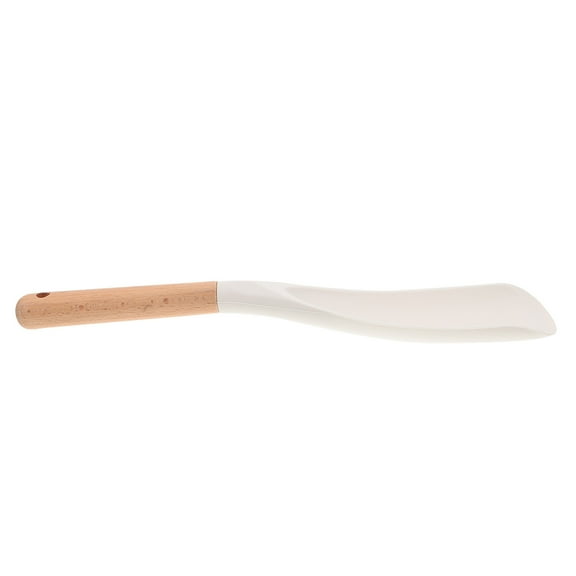 HEALEEP Rice Paddle Spoon White 1Pc 7.5x2.8in