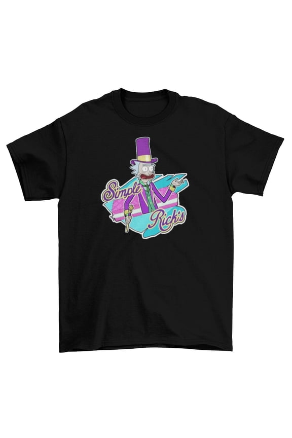 Simple Ricks Wafers T-Shirt Unisex Cotton Funny TV Sizes New