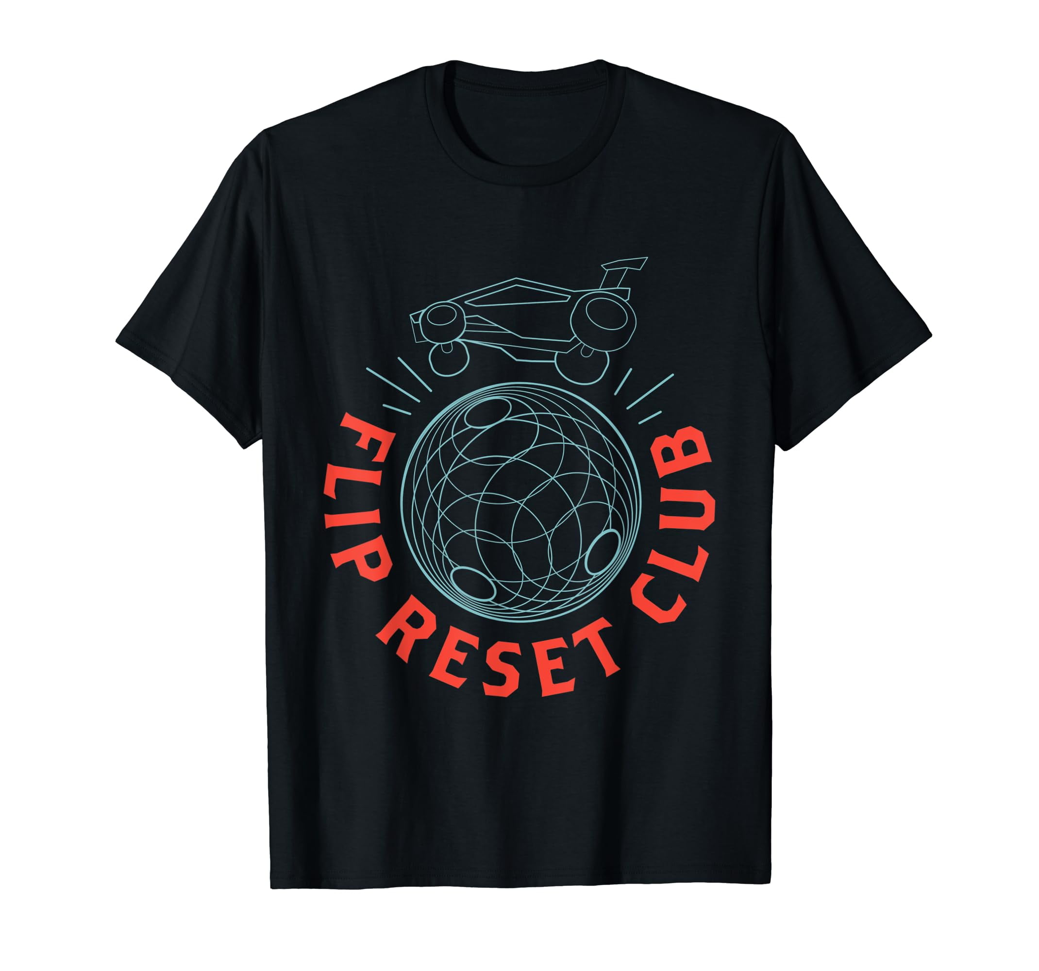 Simple Rocket Soccer League, Flip Reset Club, Clean Design TShirt