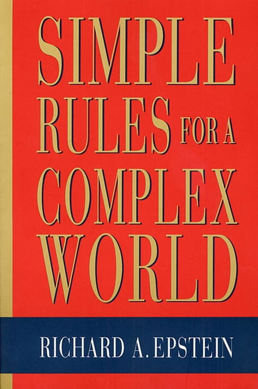 Simple Rules for a Complex World (Paperback)