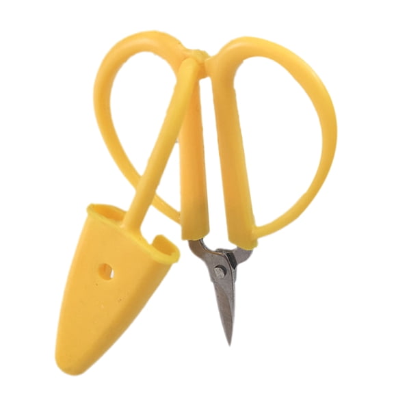 Simple Scissors Useful Sewing Scissors for Pointed Tip Scissors with Protective Cover for K