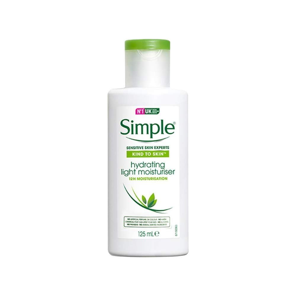 Simple Sensitive Skin Experts Hydrating Light Moisturizer, 4.2 FZ Pack