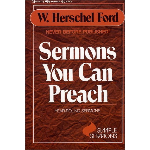 Simple Sermon Series Sermons You Can Preach, (Paperback)