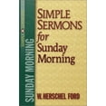 thumbnail image 1 of Pre-Owned Simple Sermons for Sunday Morning (Paperback) 0801091209 9780801091209, 1 of 1
