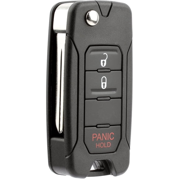 Keyless Entry Remote Control Car Flip Key Blade Fob Blank Chip Replacement