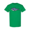 thumbnail image 1 of Simple Shark Design T-Shirt Men -Image by Shutterstock, Male Small, 1 of 2