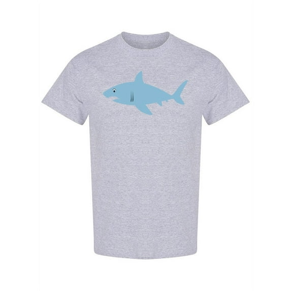 Simple Shark T-Shirt Men -Image by Shutterstock, Male 3X-Large
