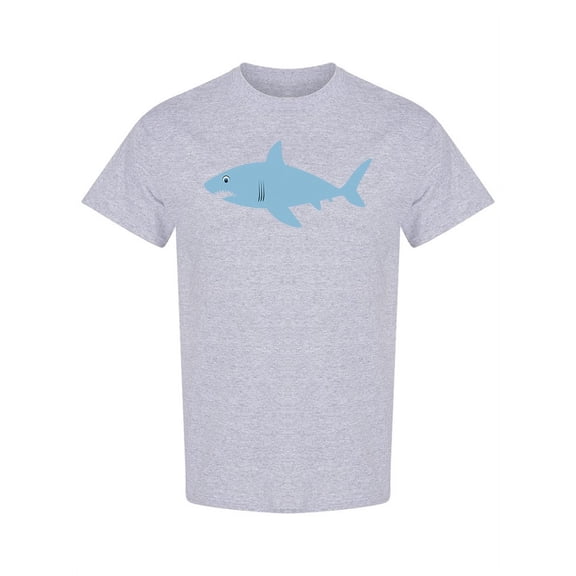 Simple Shark T-Shirt Men -Image by Shutterstock, Male 3X-Large