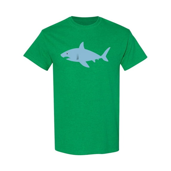 Simple Shark T-Shirt Men -Image by Shutterstock, Male Medium