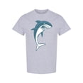 thumbnail image 1 of Simple Shark T-Shirt Men -Image by Shutterstock, Male Medium, 1 of 2