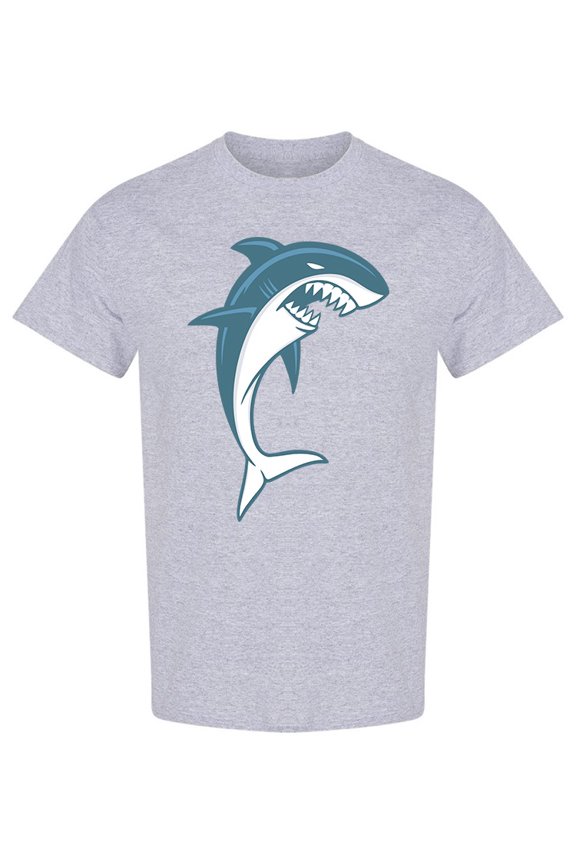 Simple Shark T-Shirt Men -Image by Shutterstock, Male Small