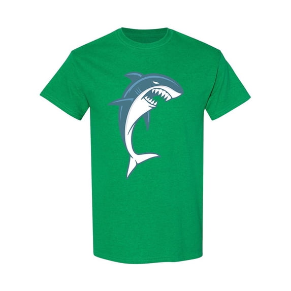 Simple Shark T-Shirt Men -Image by Shutterstock, Male x-Large