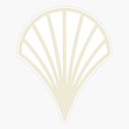 thumbnail image 1 of Simple Shell Design Sticker, 1 of 4