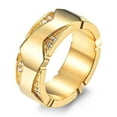 thumbnail image 1 of Simple Shell Pattern Men's Ring, 1 of 2