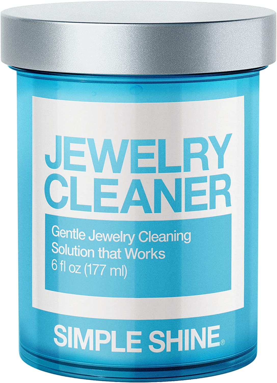 Simple Shine Gentle Jewelry Cleaner - Gold, Silver, Fine Fashion Jewelry -  Ammonia-Free 