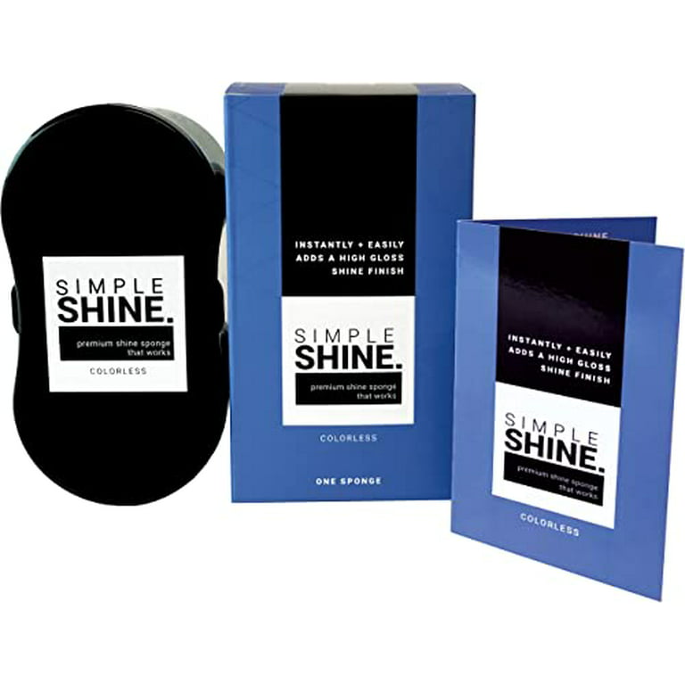 1pc All-in-one Shoe Shine Sponge, Suitable For Cleaning, Maintenance Of  Leather Shoes And Bags