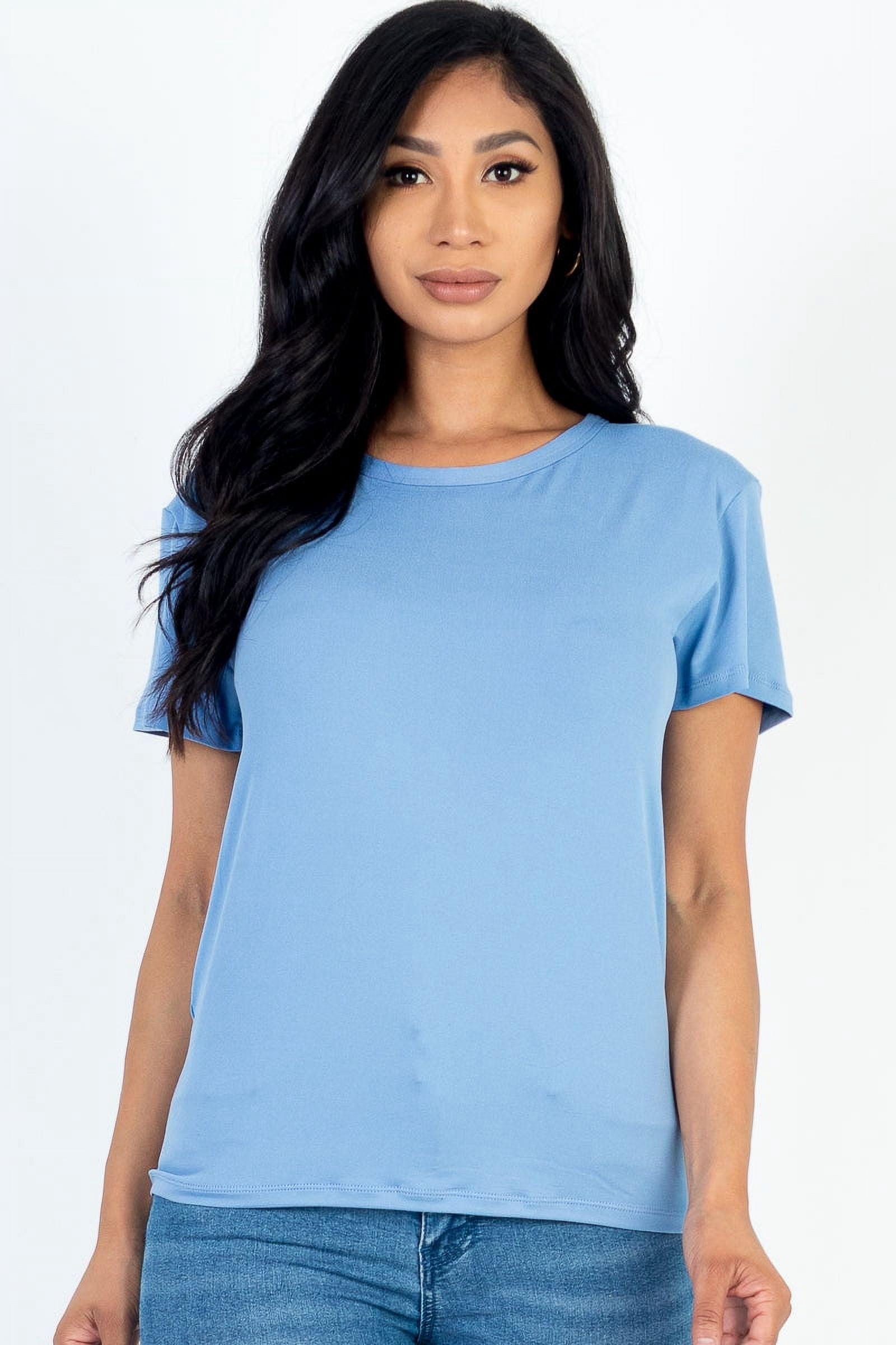 Simple Short-Sleeve Tee - Walmart.com