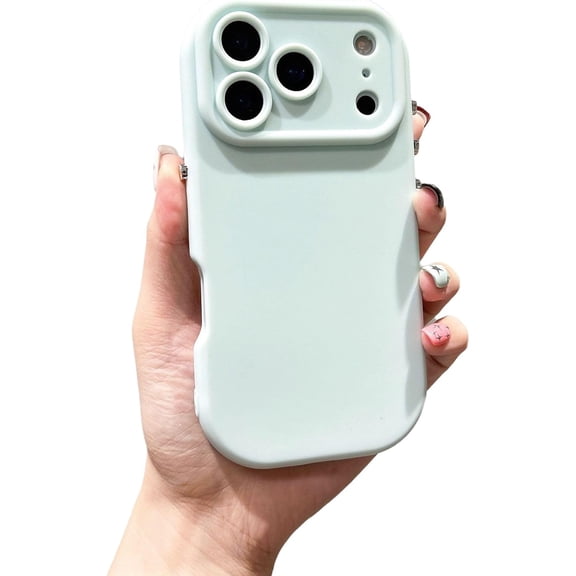 Simple Solid Color Camera Lens Protect Phone Case for iPhone (Blue,iPhone 14)