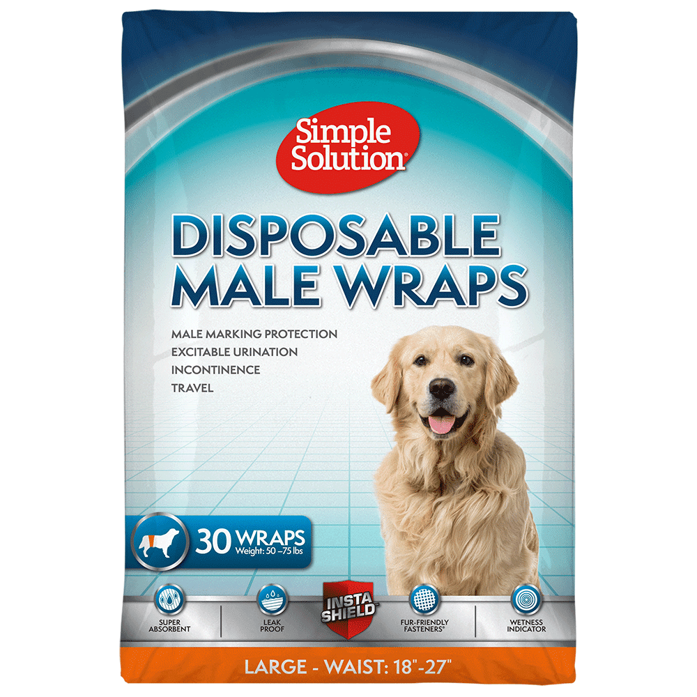 Large male dog diapers sale