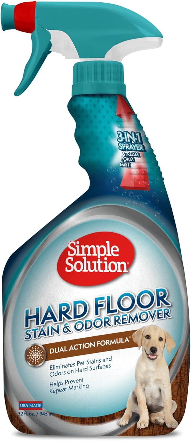 Simple Solution Hard Floor Extreme Pet Stain and Odor Eliminator Spray