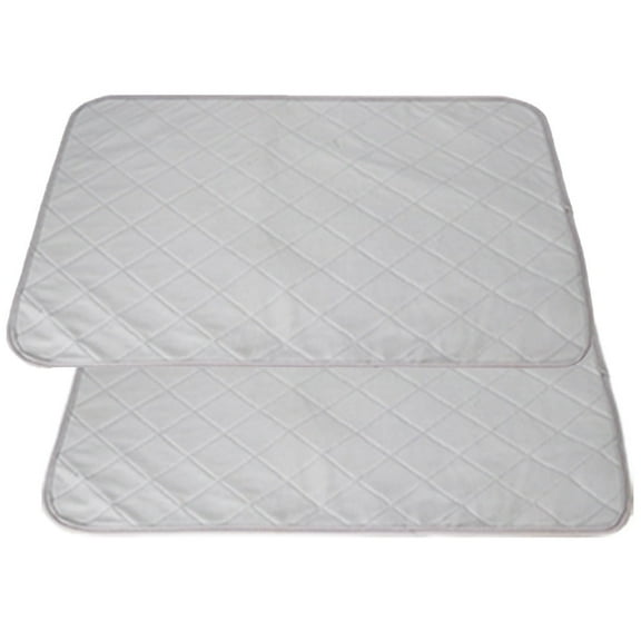 Simple Solution Large Washable Puppy Pad | Reusable Dog Pee Pad | Absorbent and Odor Controlling - Light grey