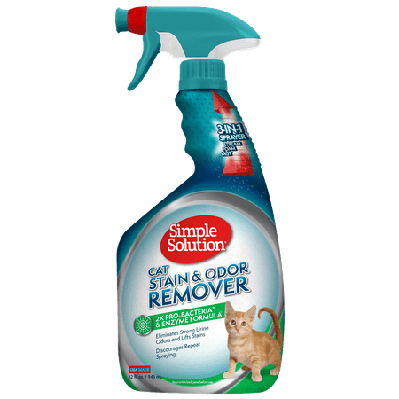 Simple Solution Multi-Surface Cat Stain and Odor Remover - 32 oz.