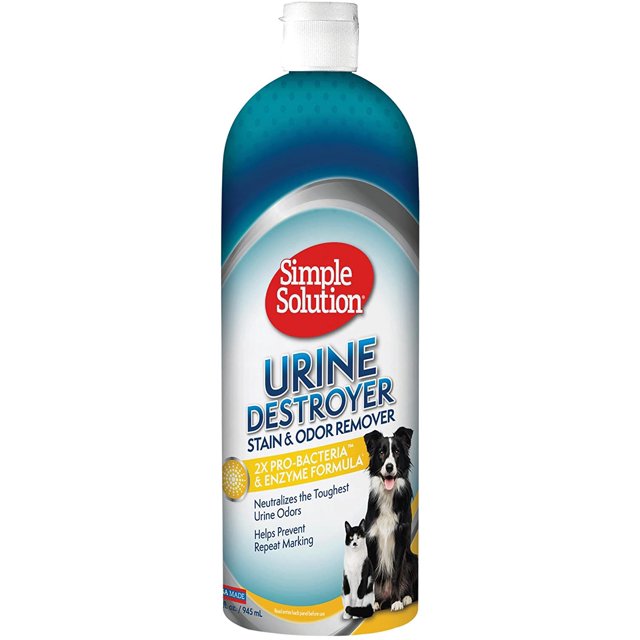 Simple Solution Urine Destroyer Enzymatic Cleaner Pet Stain and Odor