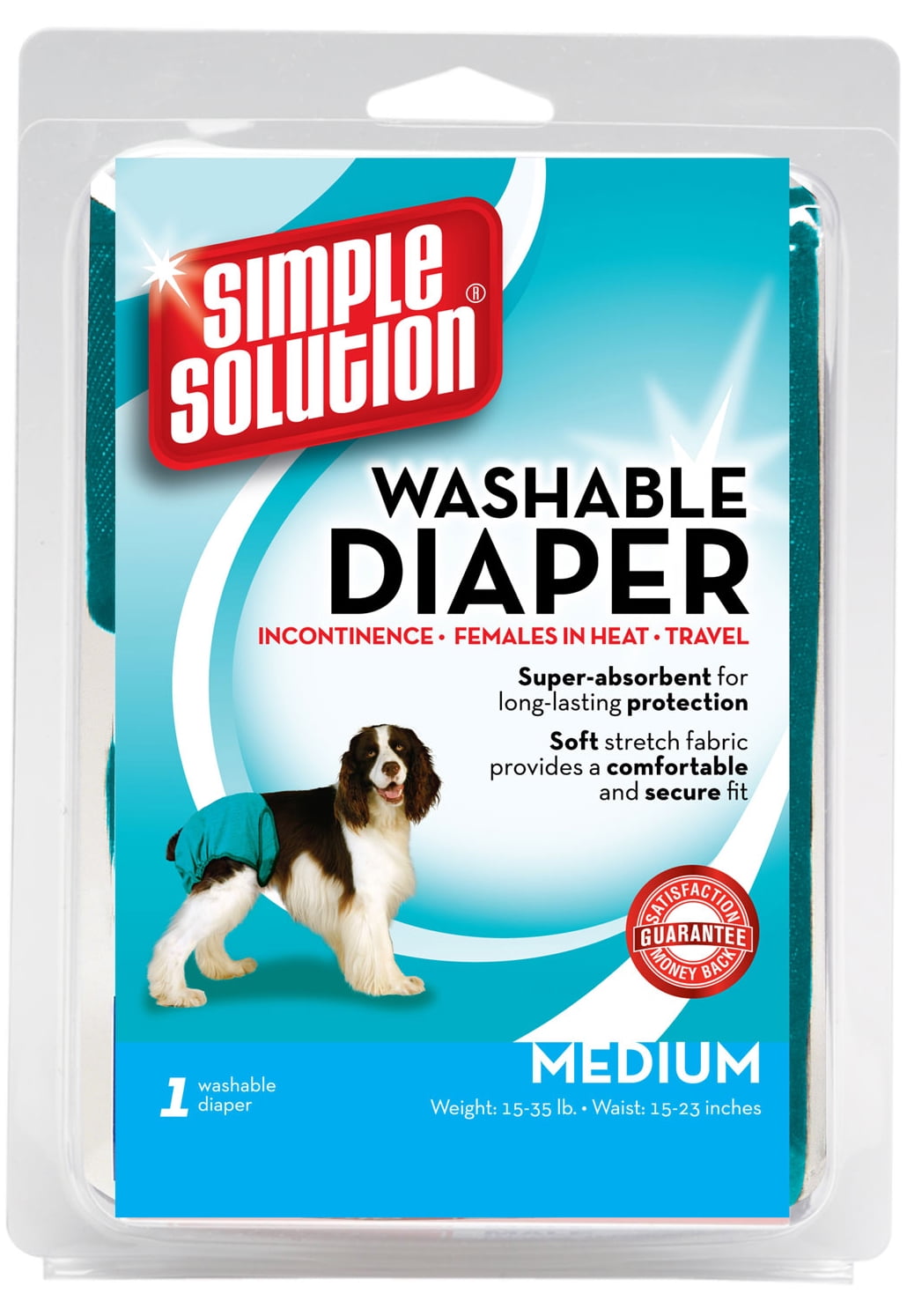 Simple Solution pañal lavable para perros macho al mejor precio en zooplus