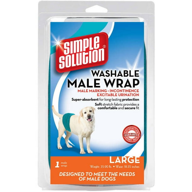Simple Solution Washable Male Dog Wrap