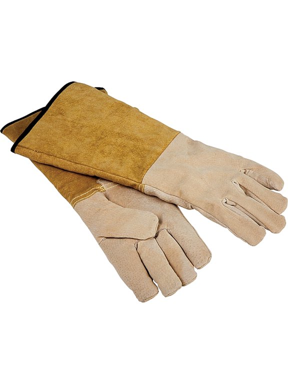CPA03110MM Hearth Fireplace Gloves, 16 in, Cowhide Leather
