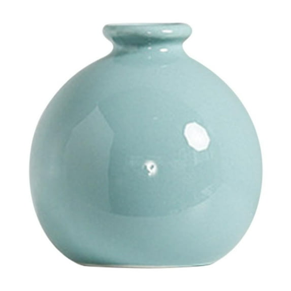 Simple Sphere Flower Vase Home Living Room Entrance Decorative Vase Fake Flowers Vase Hydroponic Vase