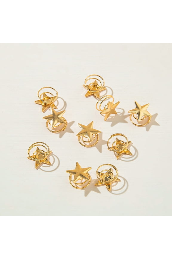 Simple Spiral Clip Hair Decoration Updo