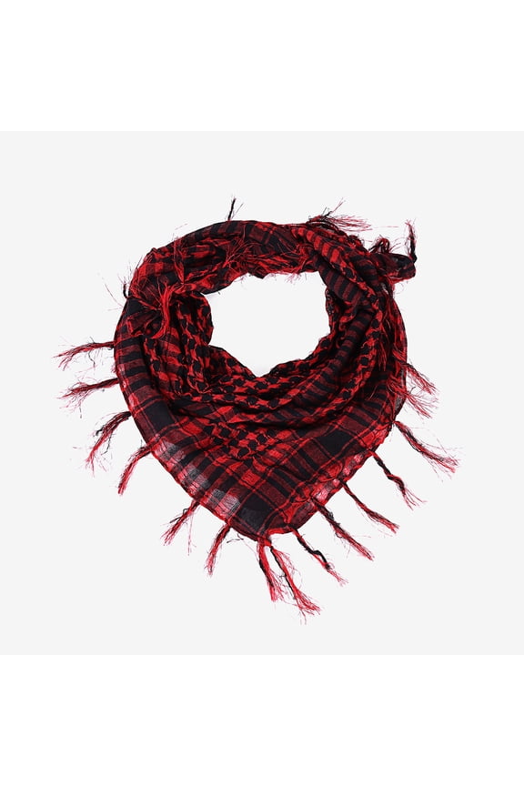 Simple Square Fringe Scarf Large Square Houndstooth Scarf Personalized Fashion Scarf