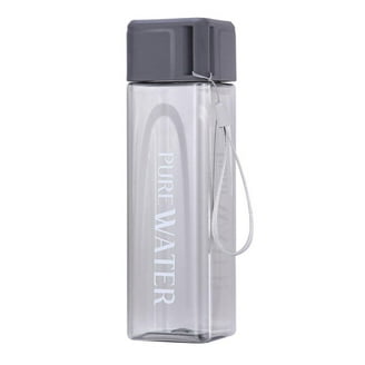 XINYUAN 500ml Simple Square Water Bottle New Y9T5 - Walmart.com
