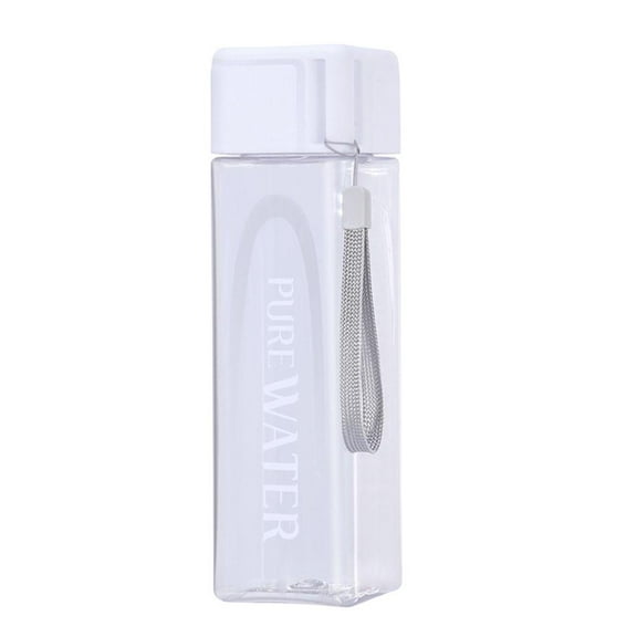 Simple Square Water Bottle Personalized Cup Leak Proof Plastic Hot L1 I9W2