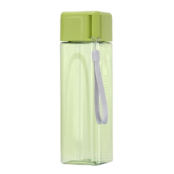 Simple Square water glass, Shatterproof Design with Ergonomically Textured Grips