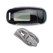 Simple Step Counter,Walking 3D Pedometer with Rechargeable Battery,Accurate Fitness Tracker,Digital Pedometer,Black