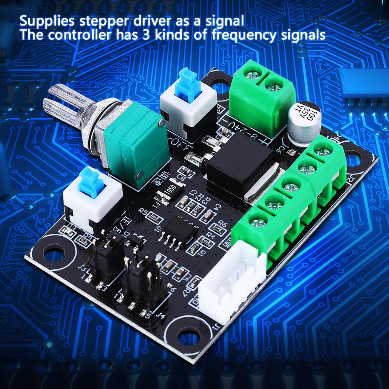 Simple Stepping Motor Controller, Stepping Motor Control Board, For