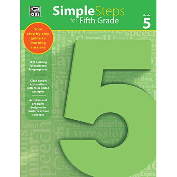 Pre-Owned Simple Steps for Fifth Grade (Paperback) 1483826759 9781483826752