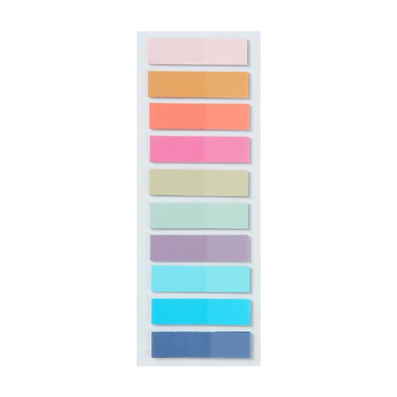 Simple Sticky Note Adhesive Sticky Pad Colourful Indexes Tabs Aesthetic ...