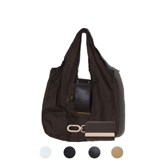 Simple Storage Bag Reusable Large Capacity Tote Bag with Key Ring Expandable Shopping Bag Waterproof Foldable Supermarket Eco-Friendly Bag