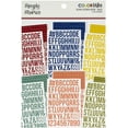 thumbnail image 1 of Simple Stories Color Vibe Alpha Sticker Book 12/Sheets-Bold, 1758/Pkg, 1 of 2