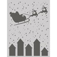 thumbnail image 1 of Simple Stories Hearth & Holiday Stencil 6"X8"-Santa's Sleigh, 1 of 1