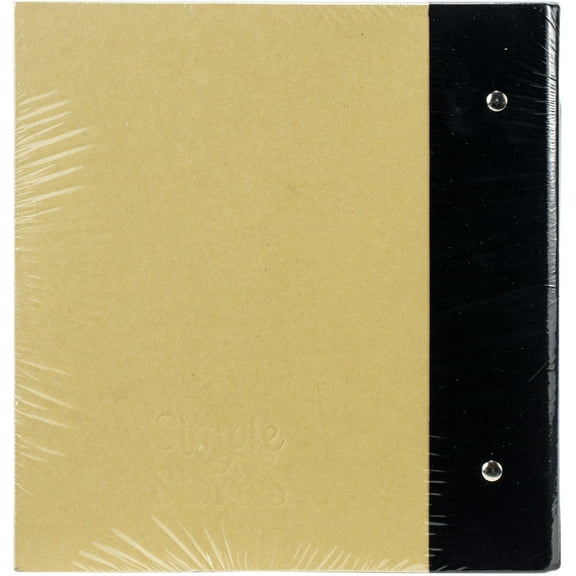 Simple Stories Sn@p! Binder 6"X8"-Black