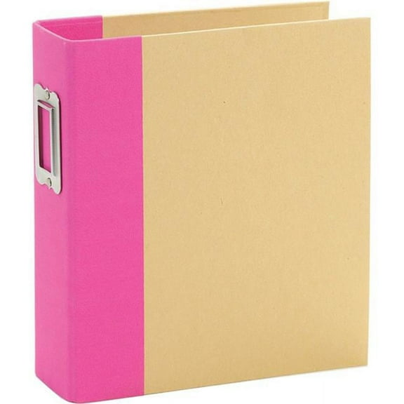 Simple Stories Sn@p! Binder 6"X8"-Pink