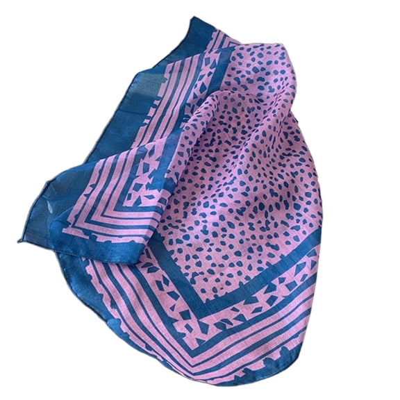 Simple Street Head Scarf Elegant Fashion Handkerchief Light Weight Handkerchief