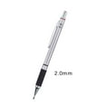 thumbnail image 1 of Simple Students Metal Soft Grip Sketch Comics Design Drawing Writing Tool Automatic Pencil Movable Pencil Sketch Pencil Mechanical Pencil 2.0MM, 1 of 8