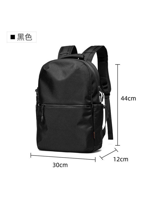 Simple Style Waterproof Large Capacity Men Travel Backpack Black Brown Outdoors Knapsack 16 Inch Laptop Teenagers School Bag